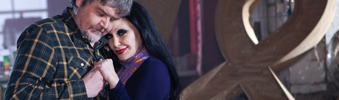 Alaska y Javier Coronas