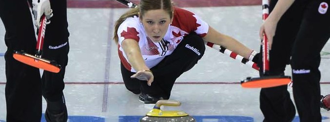 Jugadora canadiense de curling femenino