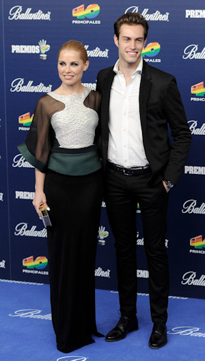 Soraya y Miguel Herrera en los Premios 40 Principales 2013