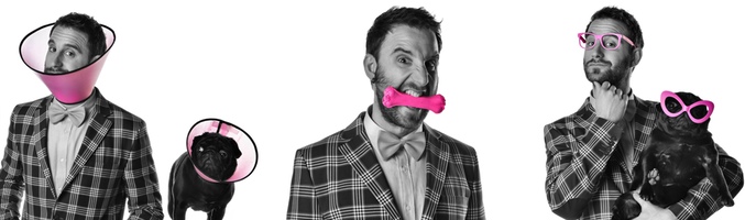 Fotografías de Dani Rovira de la campaña "¿Quién dice que el rosa es un color de chicas?"