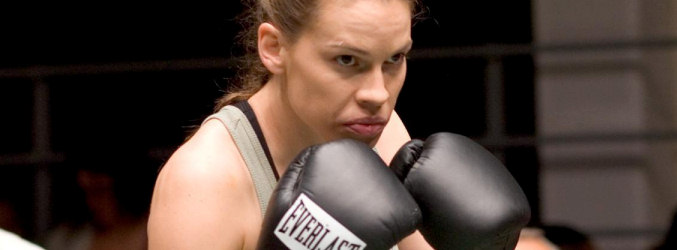 Hillary Swank, protagonista de "Million Dollar Baby"