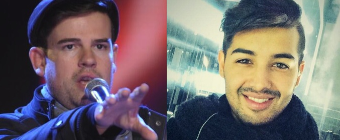 Raúl y Jorge González durante los ensayos