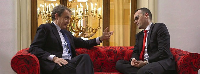 Zapatero junto a Mejide en 'Viajando con Chester'