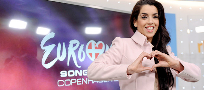 Ruth Lorenzo en su presentación como representante de España en Eurovisión 2014