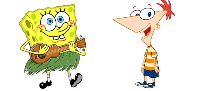 'Bob Esponja' y 'Phineas y Ferb' compiten por Mejor Dibujo Animado