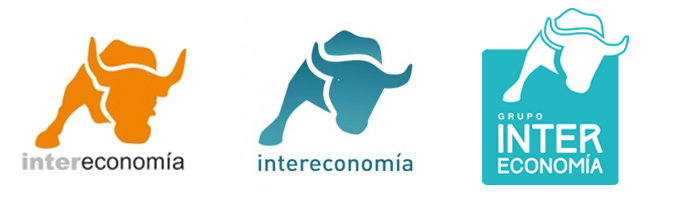 Evolución del logotipo de Intereconomía