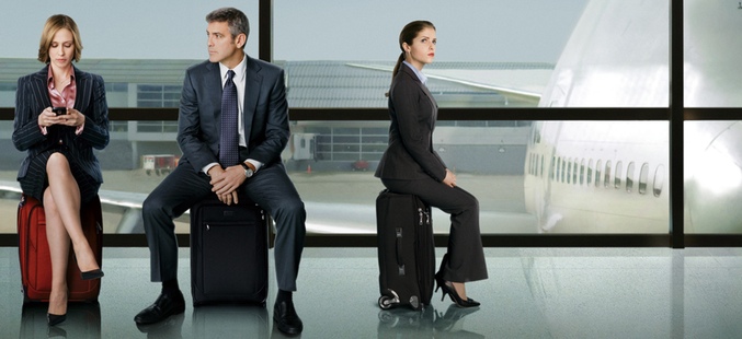 George Clooney en "Up in the air"