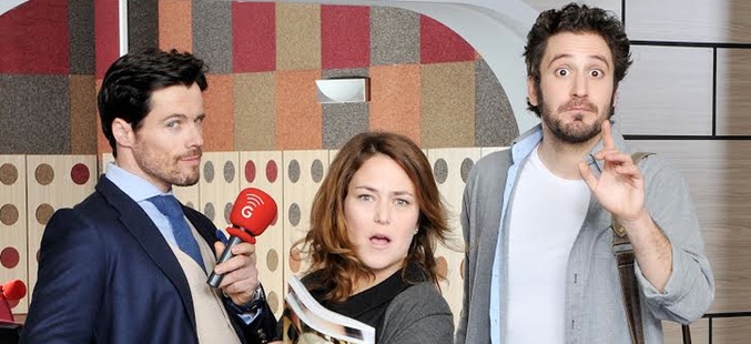 Protagonistas de 'Ciega a citas'