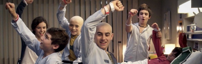 Los protagonistas de &#39;Polseres Vermelles&#39;