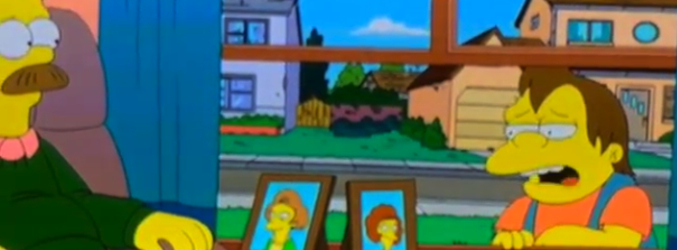 Ned Flanders en el tributo a Marcia Wallace y Edna Krabappel