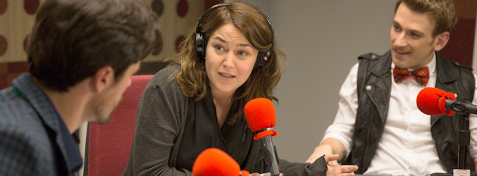 Octavi Pujades, Teresa Hurtado de Ory y Ramón Pujol en &#39;Ciega a citas&#39;