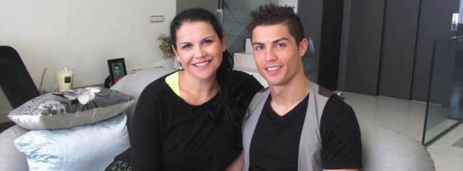 Kátia Aveiro y Cristiano Ronaldo