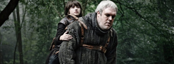Kristian Nairn e Isaac Hempstead-Wright en 'Juego de tronos'