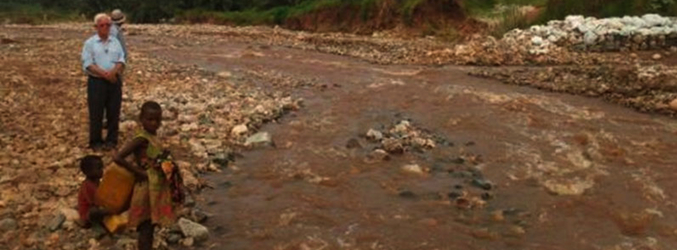 Graves problemas con la canalización del agua en Burundi