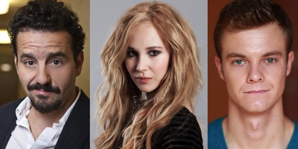 Max Casella, Juno Temple y Jack Quaid