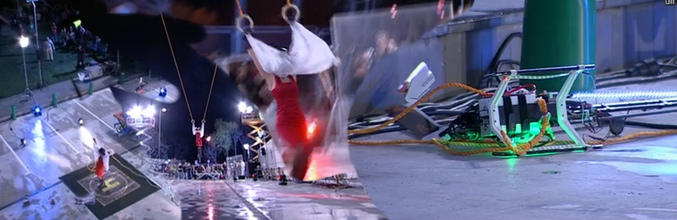 Captura de imagen de la accidentada prueba de 'El Hormiguero'