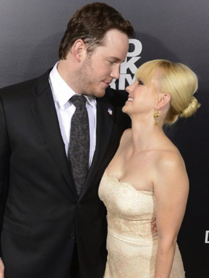Chris Pratt y Anna Faris