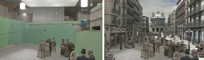 Recreación en 3D hiperrealista