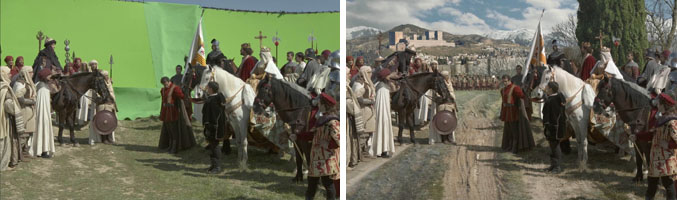 Entrada a Granada, en &#39;Isabel&#39;