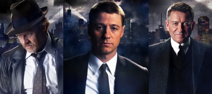 Harvey Bullock, James Gordon y Alfred