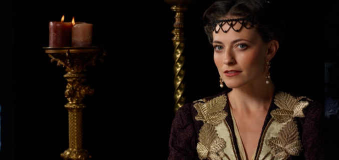 Laura Pulver es Clarice Orsini, la esposa de Lorenzo Medici en 'Da Vinci's Demons'