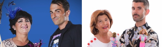 Mari Carmen, Fran, Mary y Pedriño