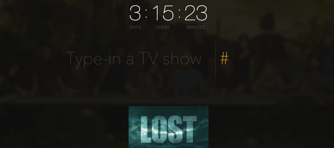 &#39;Perdidos&#39; en Tii.me