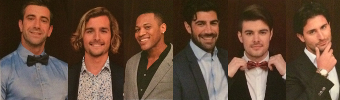 Marc Jiménez, Pablo Maciñeira, Alex Hilton, Bruno Castellote, Alexei Eremenko y José Antonio Cidoncha