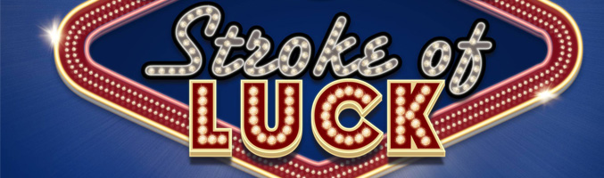 Logotipo del formato 'Stroke of Luck'