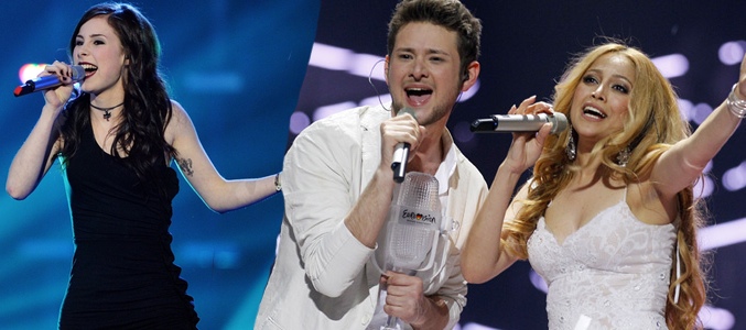 Lena ganadora del 'Festival de Eurovisión 2010' y Ell y Nikki ganadores del 2011