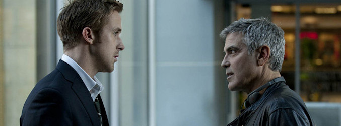 Ryan Gosling y George Clooney en "Los idus de marzo"