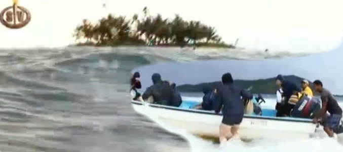 Los "bonitos" de Cayo Paloma tienen que abandonar la isla por un fuerte temporal