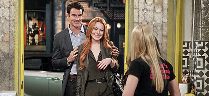 Cameo de Lindsay Lohan en '2 Broke Girls'