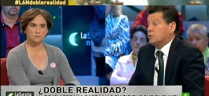 Alfonso Rojo llamó a Ada Colau "gordita" en 'laSexta noche'