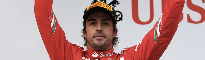 Fernando Alonso, tercero en el GP de China de Fórmula 1