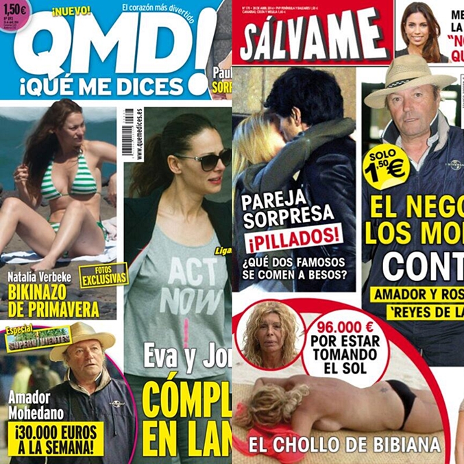 amador mohedano bibiana fernandez revista salvamesupervivientes que me dices