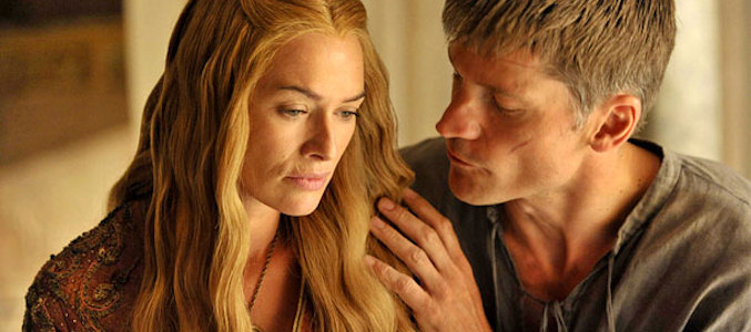Cersei y Jaime Lannister antes de su encuentro sexual