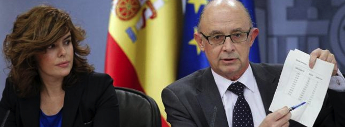 Soraya y Montoro, del partido popular