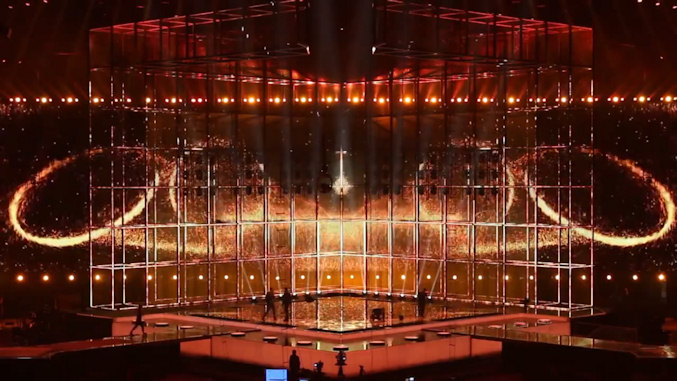 Captura del escenario de 'Eurovisión 2014'