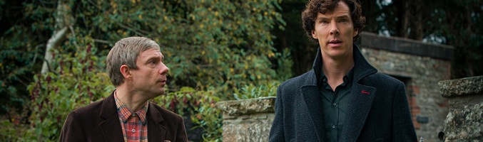 Martin Freeman y Benedict Cumberbatch en 'Sherlock'