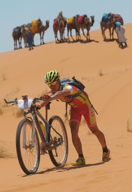 Imagen de la pasada edición de "Titan Desert" del año pasado