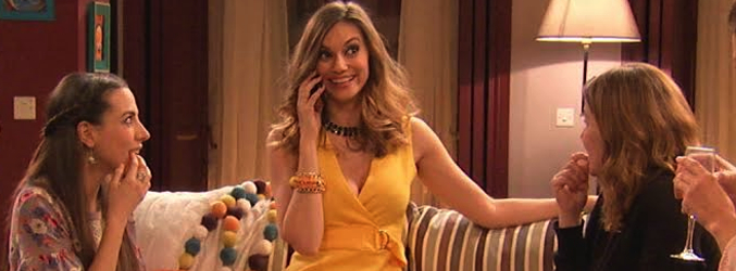 Norma Ruiz en una escena de 'Ciega a citas'