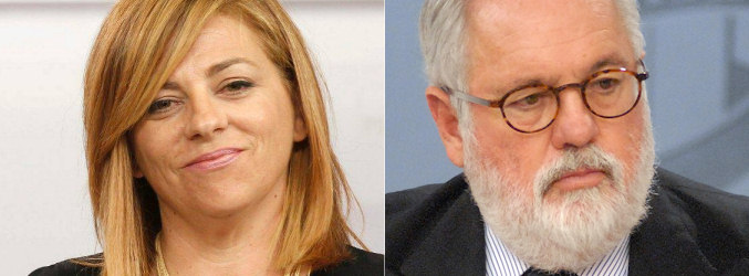 Elena Valenciano y Miguel Arias Cañete se verán las caras el próximo 13 de mayo