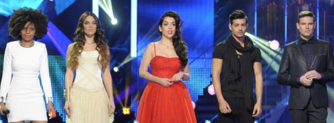 Brequette, La Dama, Ruth Lorenzo, Jorge González y Raul en &#39;¡Mira quién va a Eurovisión!&#39;