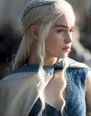 Emilia Clarke es Khaleesi en 'Juego de Tronos'