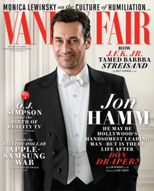 Joh Hamm protagoniza la portada de Vanity Fair