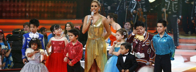 Concursantes de &#39;Pequeños gigantes&#39; en su versión original