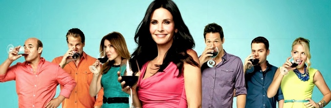 Los protagonistas de 'Cougar Town'