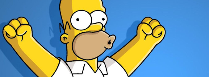 Homer, cabeza de la familia Simpson
