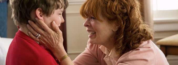 Lucille Langston junto con Landon Giménez